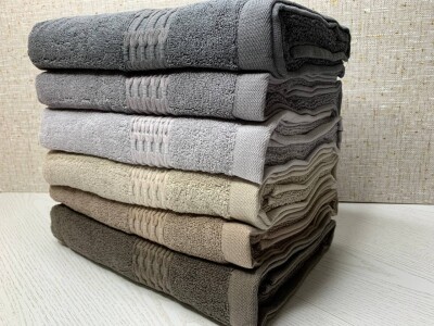 Набір банних махрових рушників (6шт.) COLORFUL HOME 70х140 см. №2028