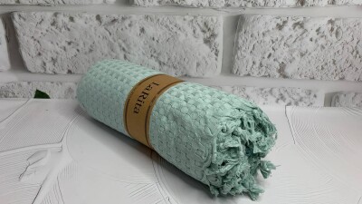 Покривало бавовняне "LA-RITA" 220х240 см. "Бірюза"