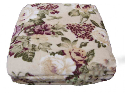 Плед з мікрофібри "ELWAY" 150х210 см. "Фіалка"