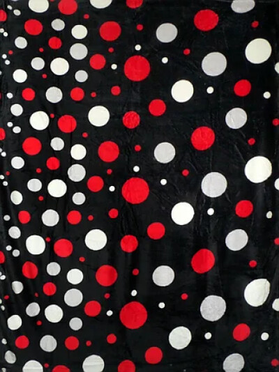 Плед з мікрофібри "ELWAY" 150х210 см. "Кульки"