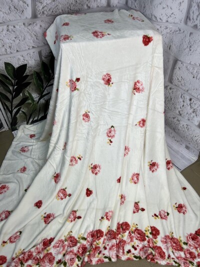 Плед з мікрофібри "Erwin" 200х220 см. "Трояндочки"