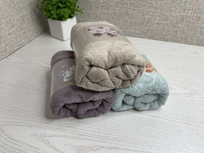 Набір рушників для обличчя та рук (3шт.) 50х90 см. №30/б