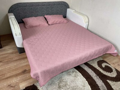 Стьобане покривало "Мушля" від "Colorful Home" 210x230 см. + 2 наволочки 50х70 см. №007