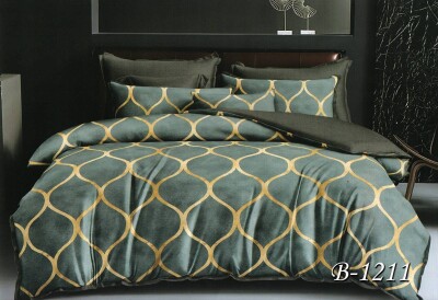 Постільна білизна двоспальна "Абстракція кола" B-1211