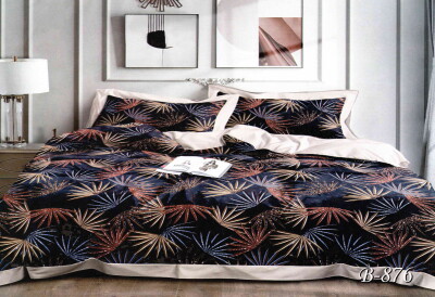 Постільна білизна двоспальна "Папороть" B-876