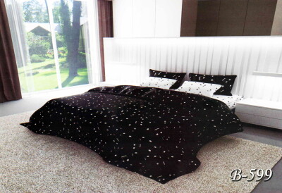 Постільна білизна двоспальна "Мелодія" B-599