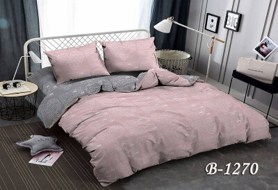 Постільна білизна полуторна "Пудра" П-1270