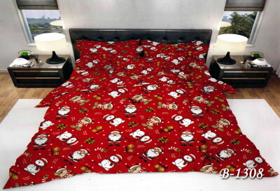 Постільна білизна полуторна "Новорічний настрій" В-1308