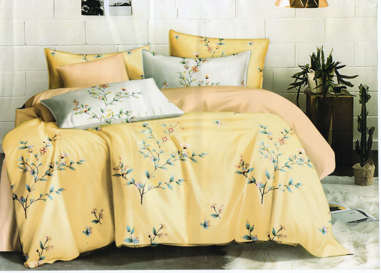 Постільна білизна двоспальна (бязь) "Гілка"