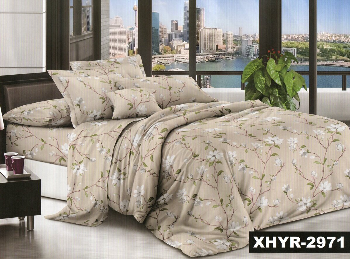 Постільна білизна полуторна (мікросатин) "LARA"