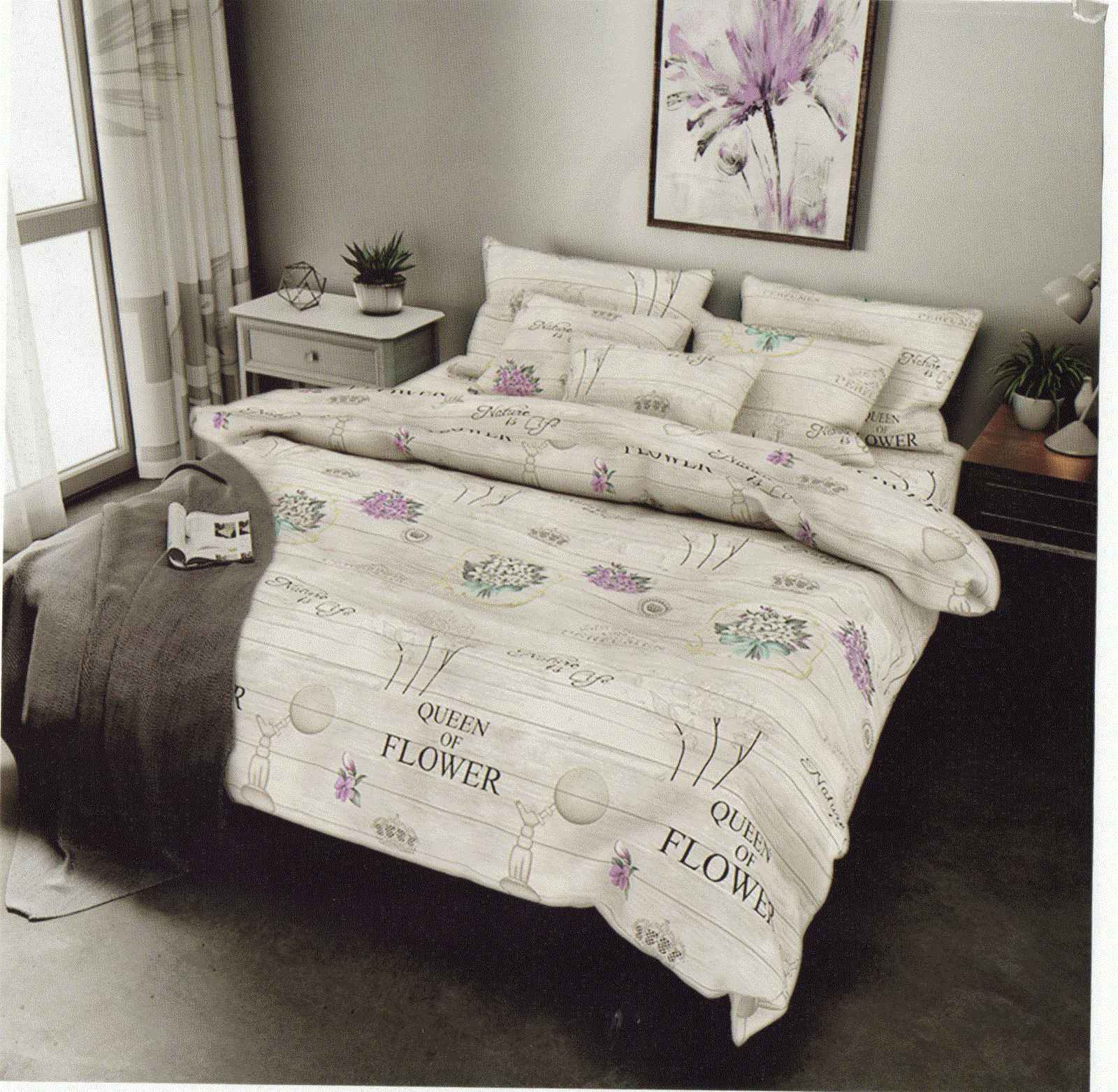 Постільна білизна євро (бязь) "Парфуми"