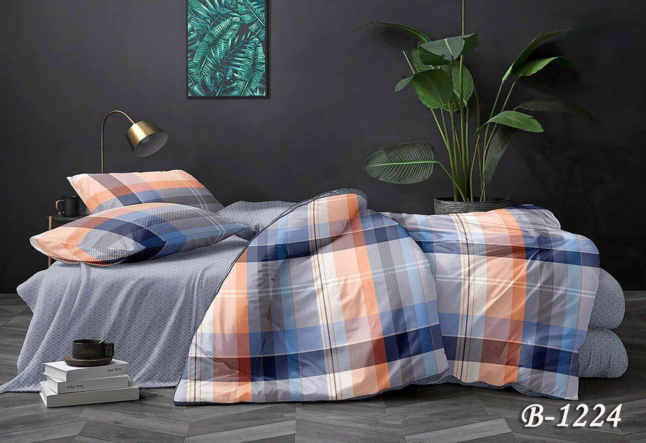 Постільна білизна двоспальна (бязь) "В-1224"