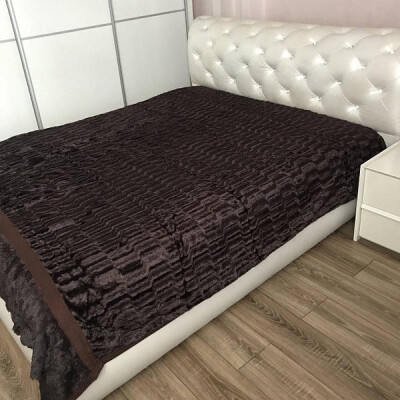 Покривало з ворсом "Норка" 220х240 см. №010