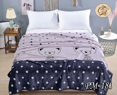 Флісовий плед "Ведмідь" 160х210 см.