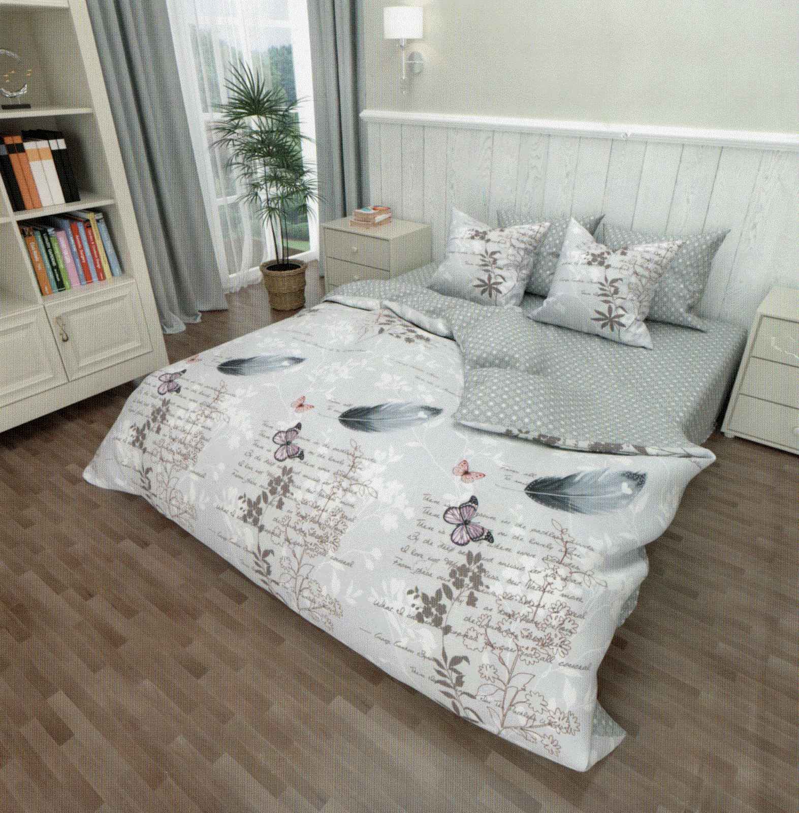 Постільна білизна євро (бязь) "LARA"