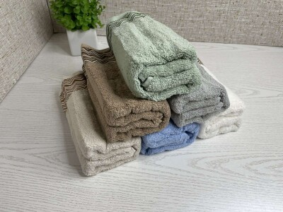 Набір рушників для обличчя та рук (6шт.) 50х90 см. Туреччина-2