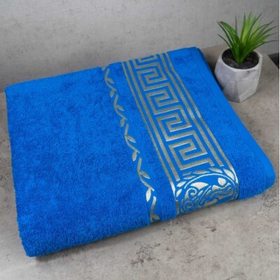 Рушник банний "Узбекистан" (Блакитний)