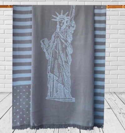 Плед Sweet Dreams 200х220см. "Статуя Свободи"