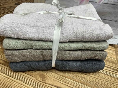 Махровий рушник для лазні (Туреччина) в асортименті