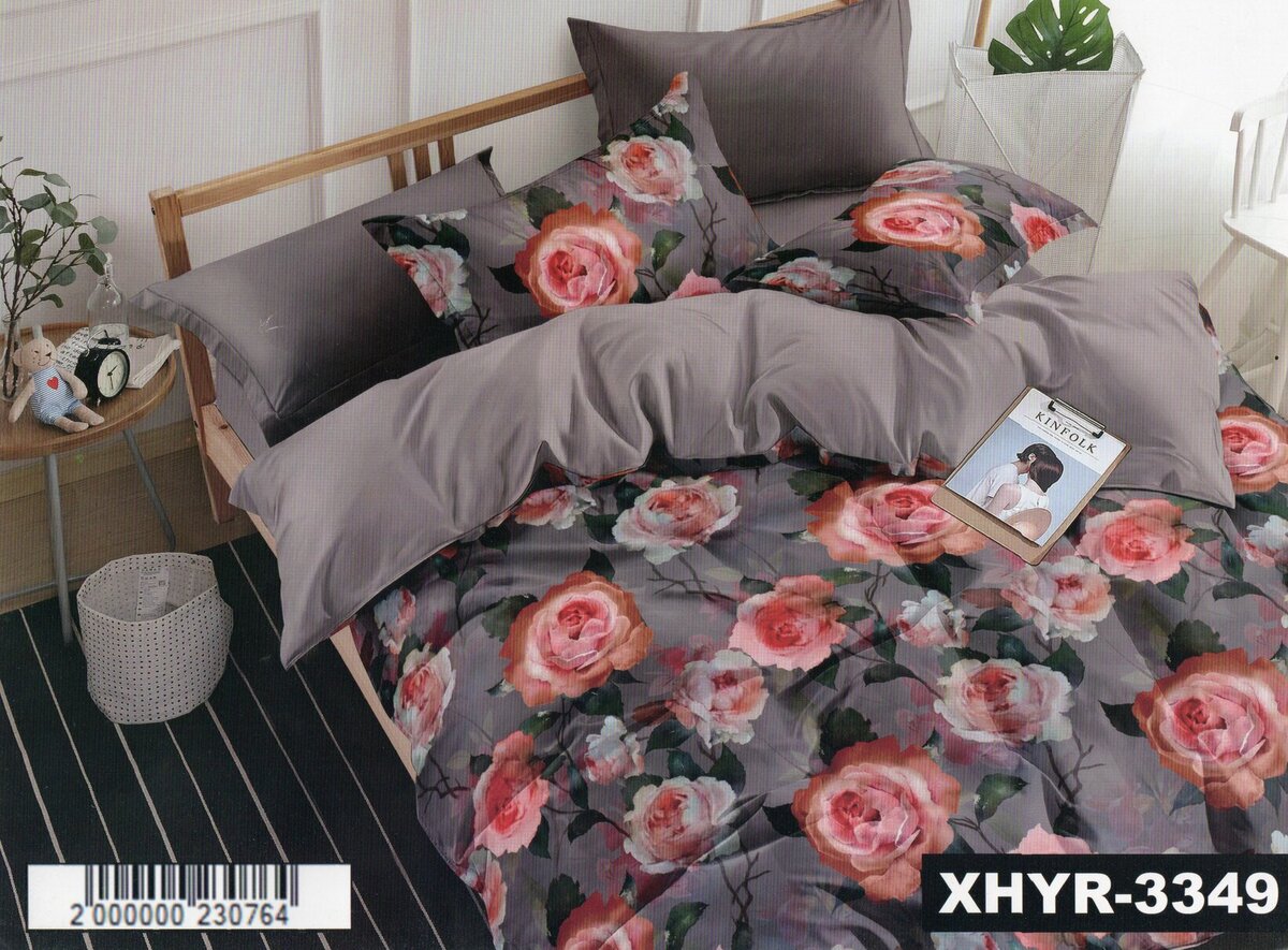 Постільна білизна полуторна (мікросатин) "Дейзі"