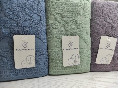 Рушник махровий для рук, 30х70см. упаковка 12шт.