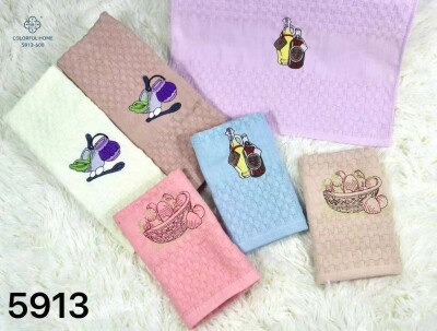 Набір кухонних рушників "Натюрморт" 40х60см - 12шт