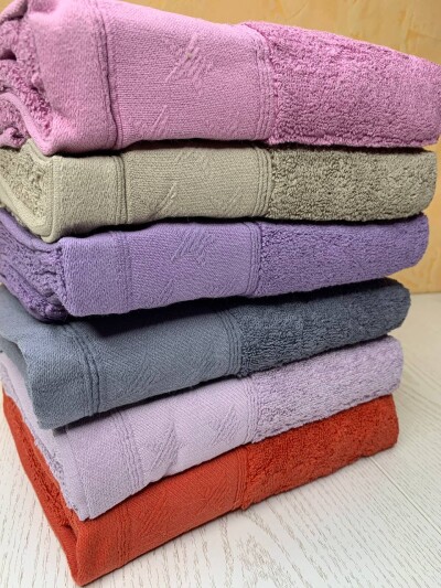 Набір махрових рушників для обличчя (6шт.) COLORFUL HOME 50х100 см. №1962