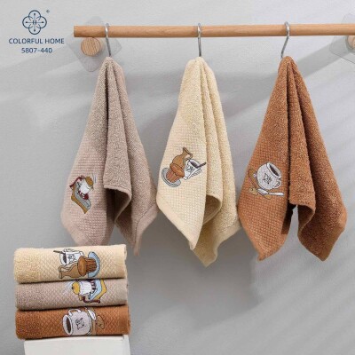 Набір кухонних рушників "Чашка кави" 35х75см - 10шт