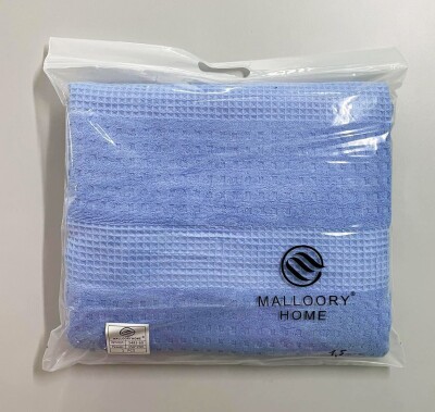 Махрове покривало "Malloory" 150x200 см. (Блакитний)